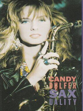 Candy Dulfer - Saxuality - 1989 Cassette Tape